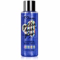 Misucka Golden Hour Glow Shimmer Body Mist Midnight Opium 250ml - Frasco azul índigo con tapa plateada