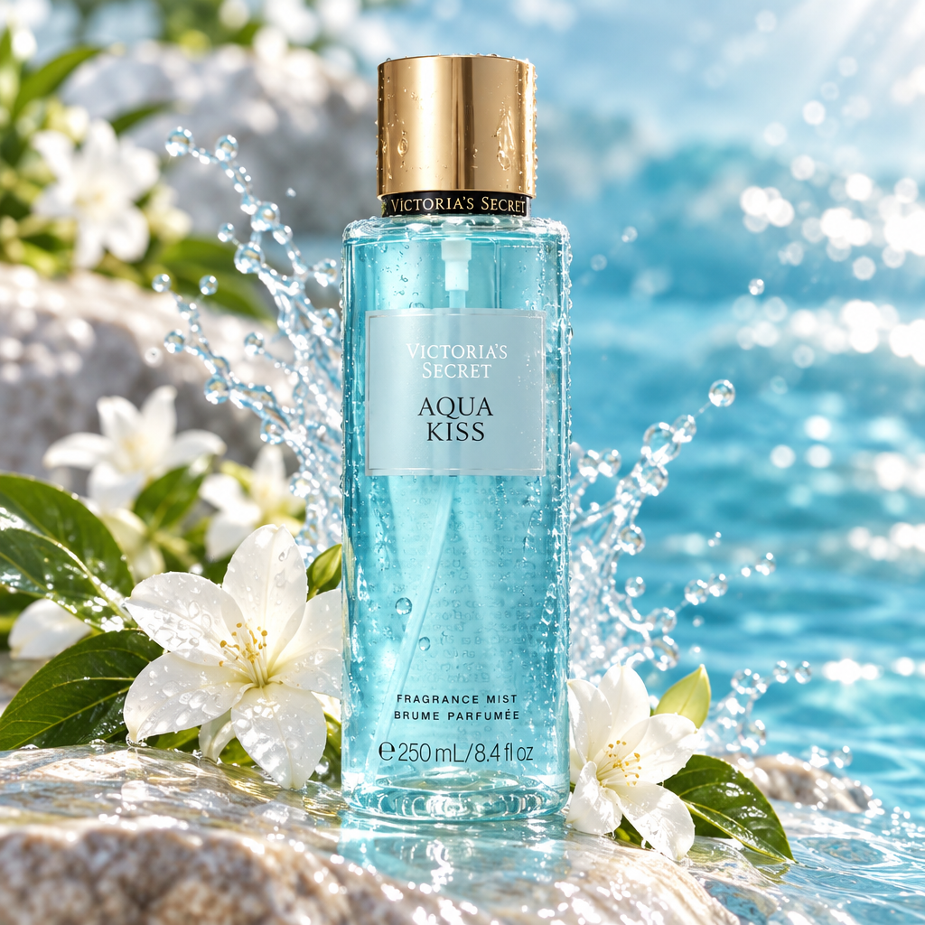 Fragrance Mist Aqua Kiss 250ml – Victoria's Secret fondo creativo