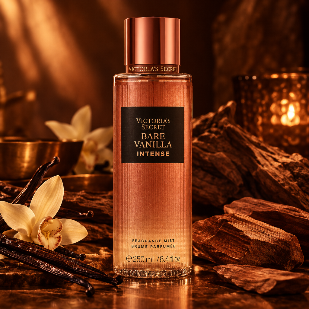 Fragrance Mist Bare Vanilla Intense 250ml – Victoria's Secret fondo creativo