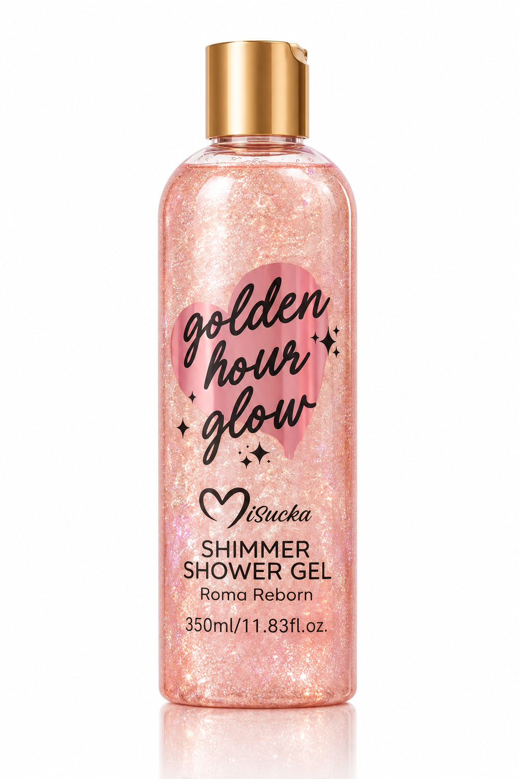Misucka Golden Hour Glow Shimmer Shower Gel 350ml Roma Reborn