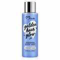 Misucka Golden Hour Glow Shimmer Body Mist Midnight Dream 250ml - Frasco azul con tapa plateada