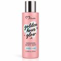 Misucka Golden Hour Glow Shimmer Body Mist Infinite Charm 250ml - Frasco rosa palo con tapa plateada