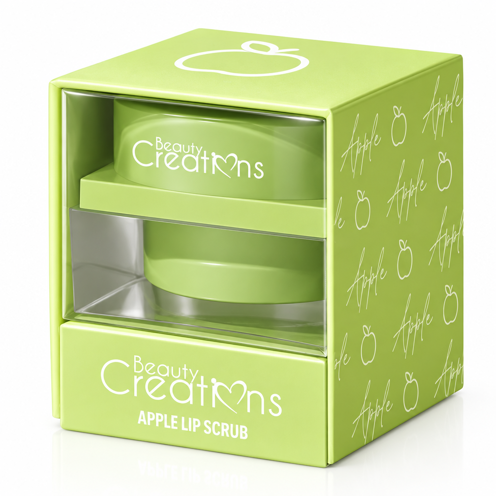 Beauty Creations Apple Lip Scrub - packaging caja